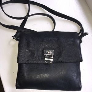 Calvin Klein leather cross-body